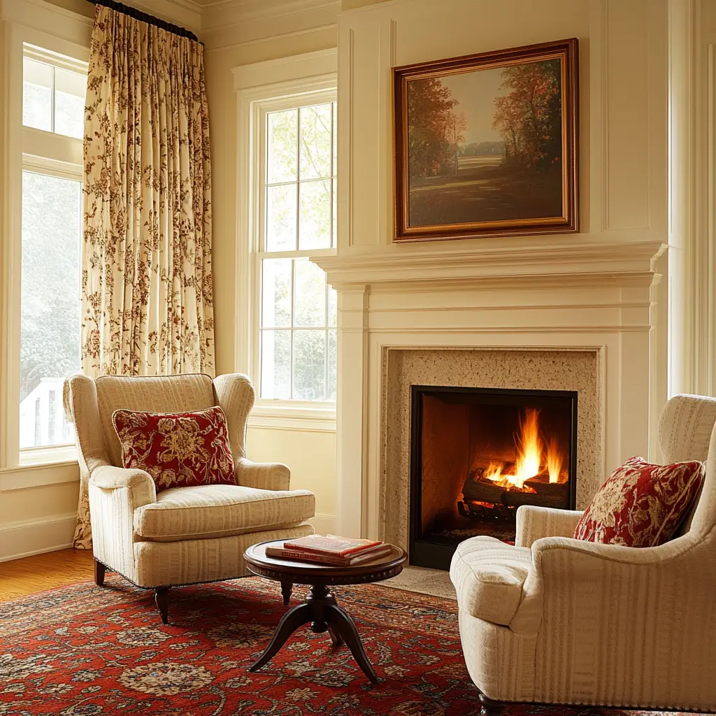 Incorporate a Fireplace or Faux Mantel