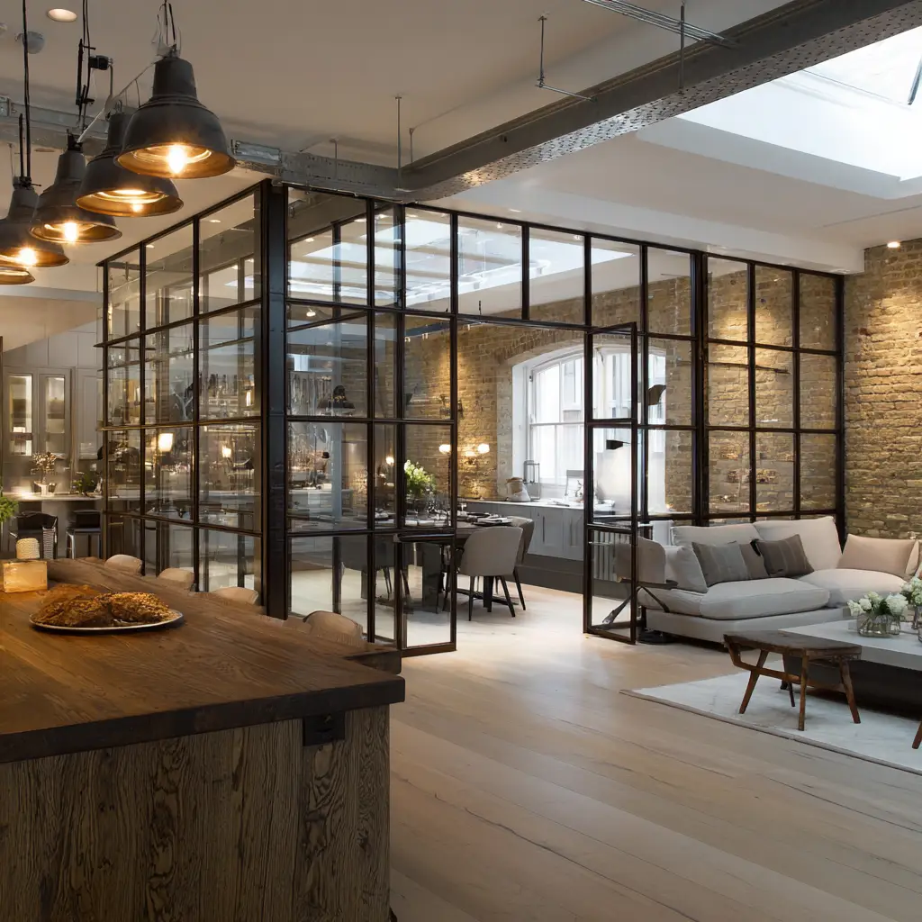 Industrial Glass Partitions