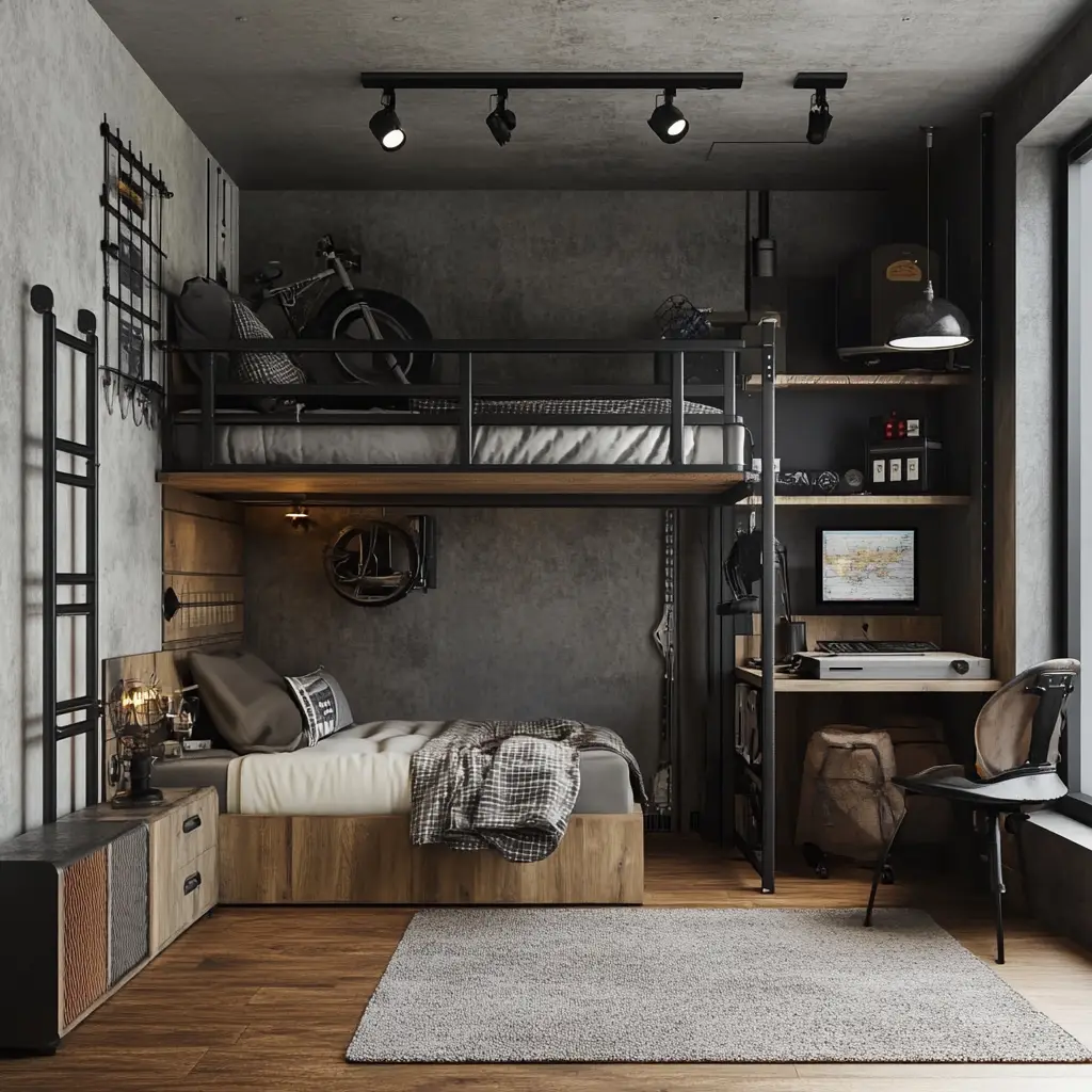 Industrial Loft Vibes