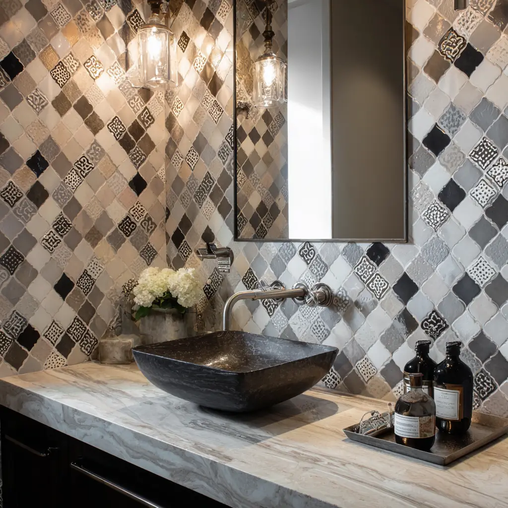 Install a Fun Tile Pattern