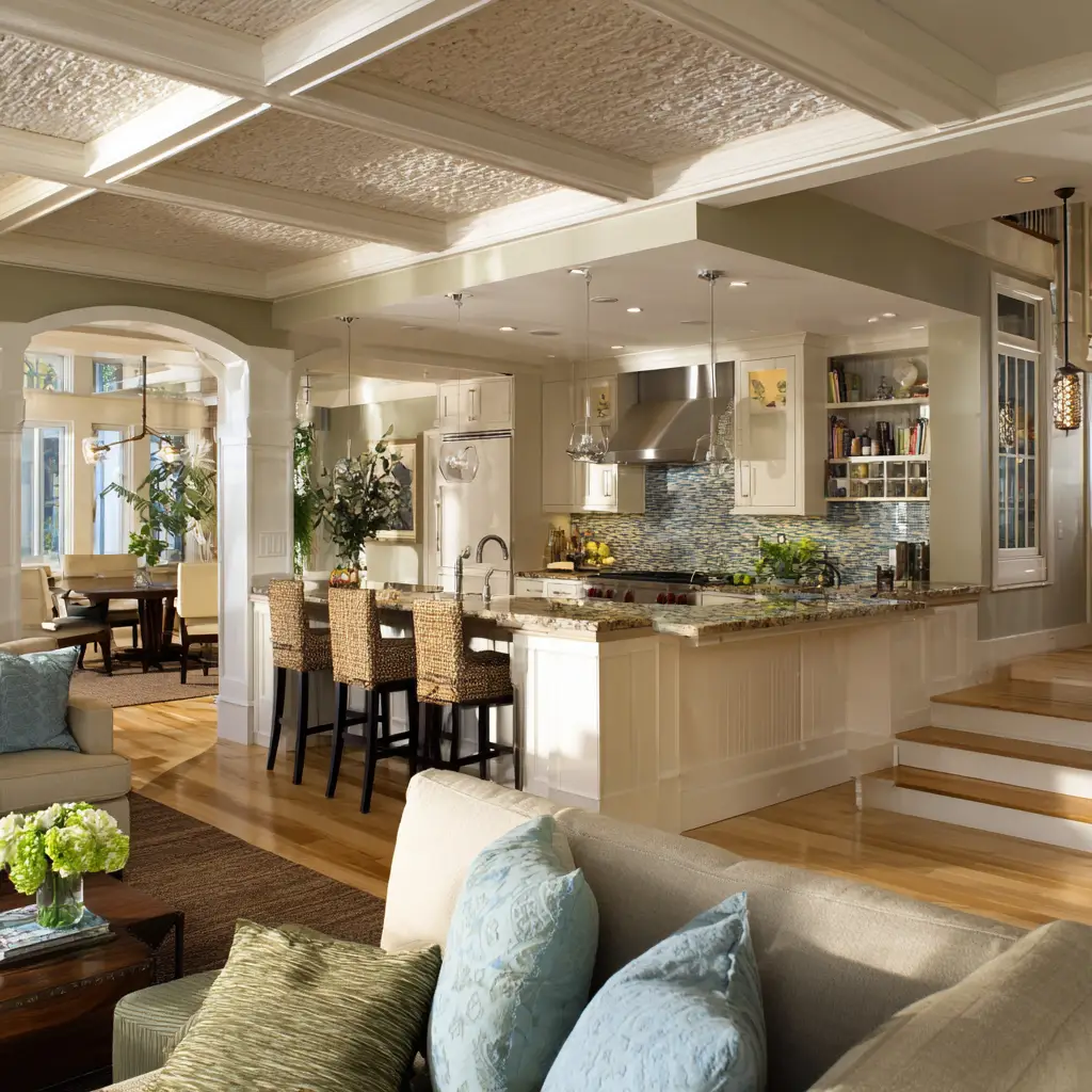 Kitchen Islands with Raised Bars