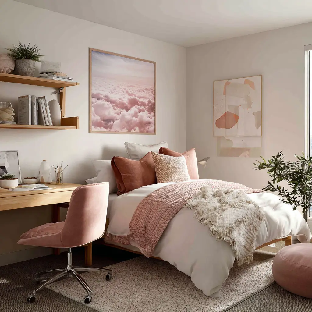 Layer with White and Neutral Accents