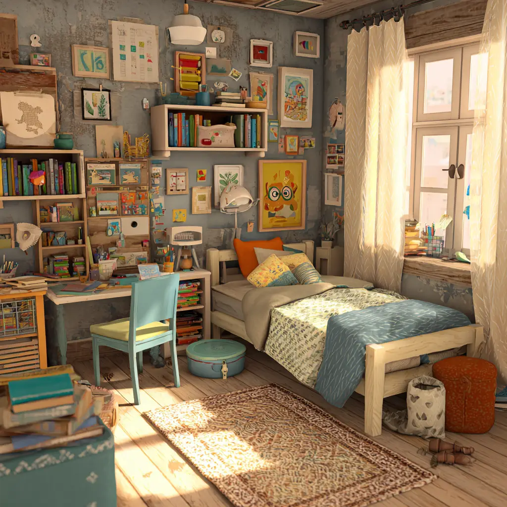 Layered Texture Room