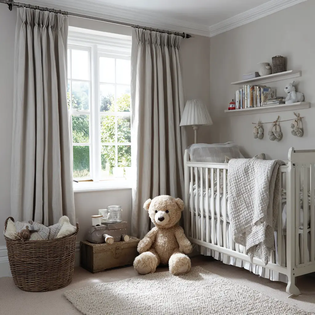 Linen or Muslin Curtains