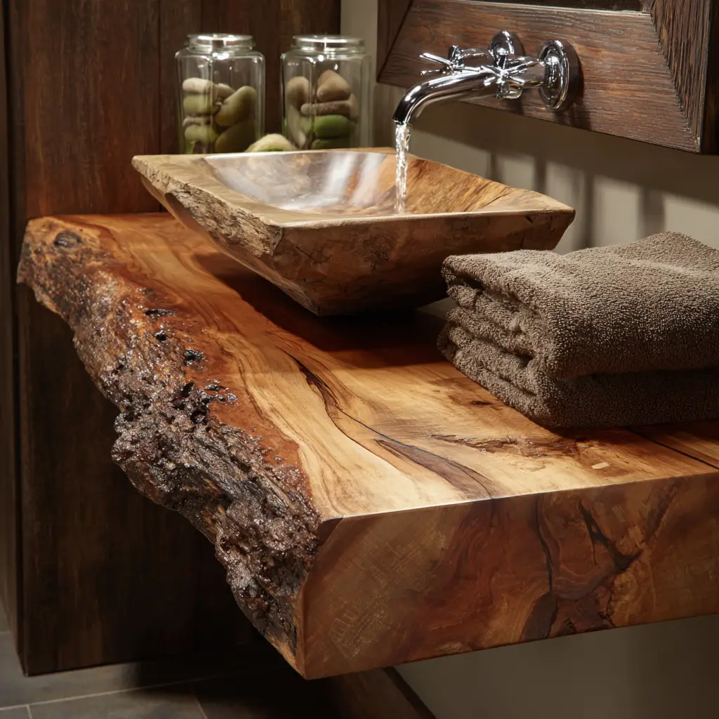 Live Edge Vanity