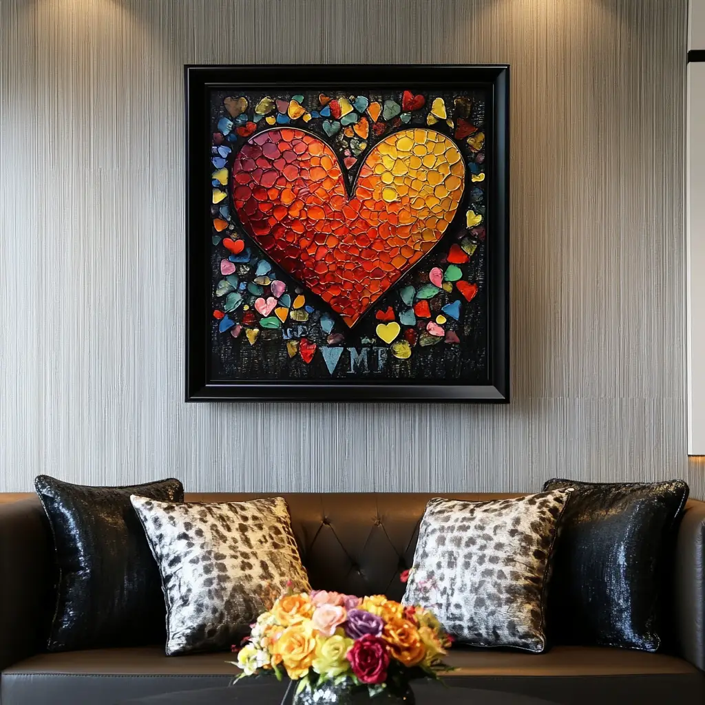 Love Quote Framed Art