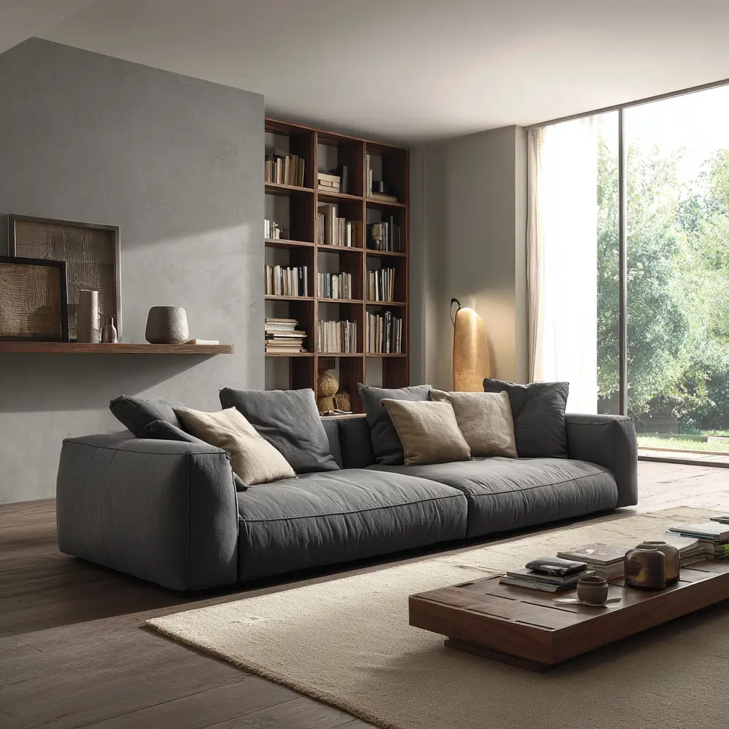 Low-Profile Sofa for Modern Minimalism