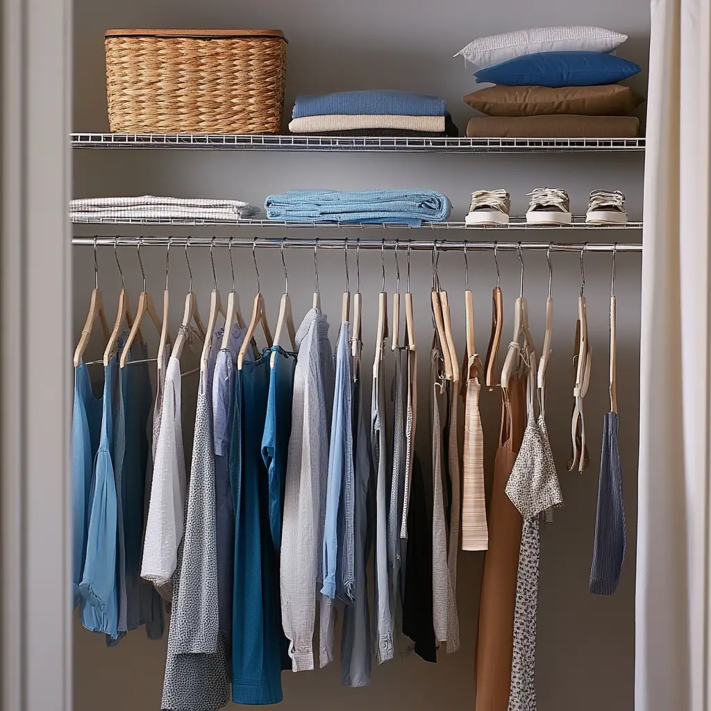 Maximize Closet Space with Hangers
