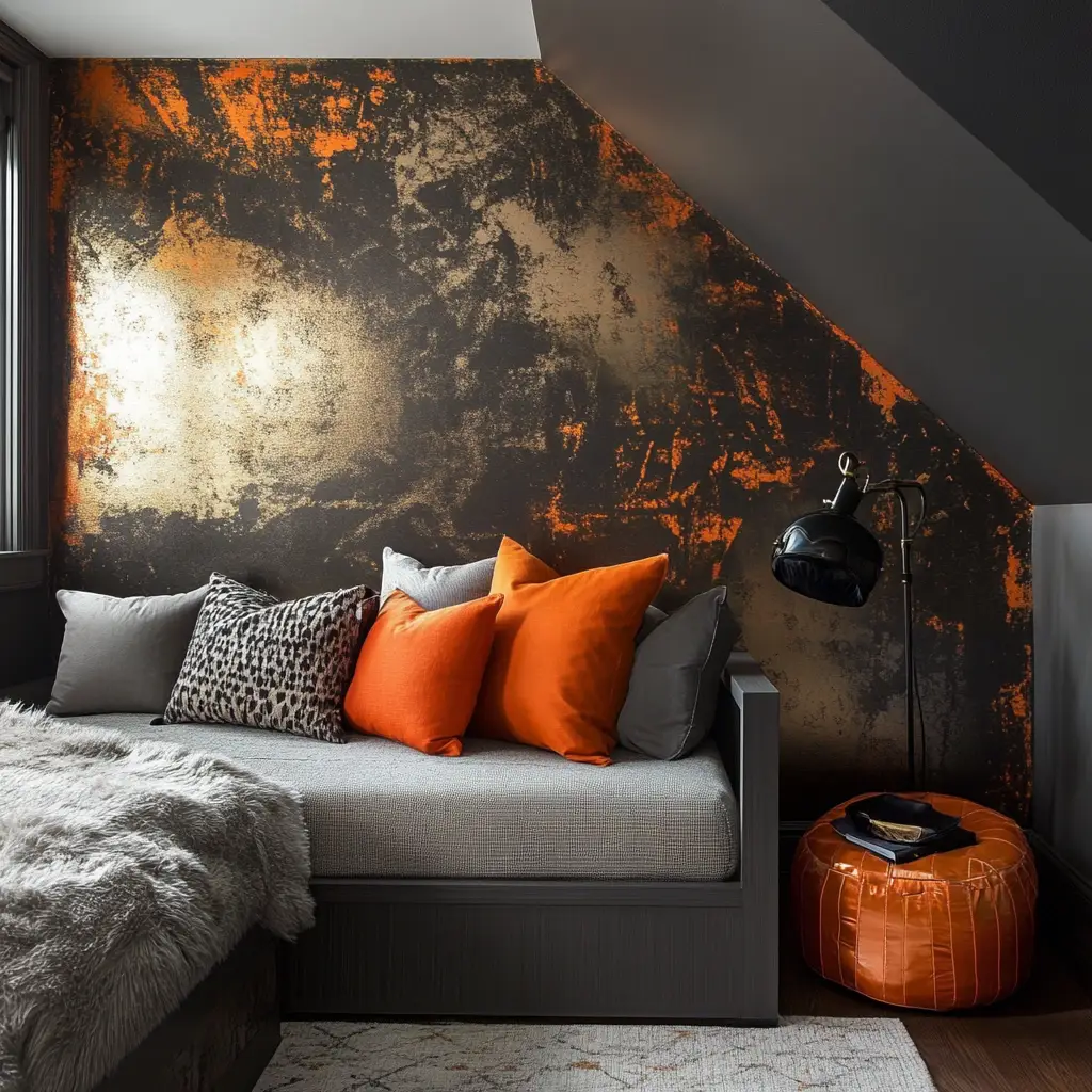 Metallic Accent Wall