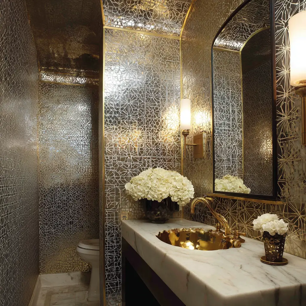 Metallic Geometric Designs