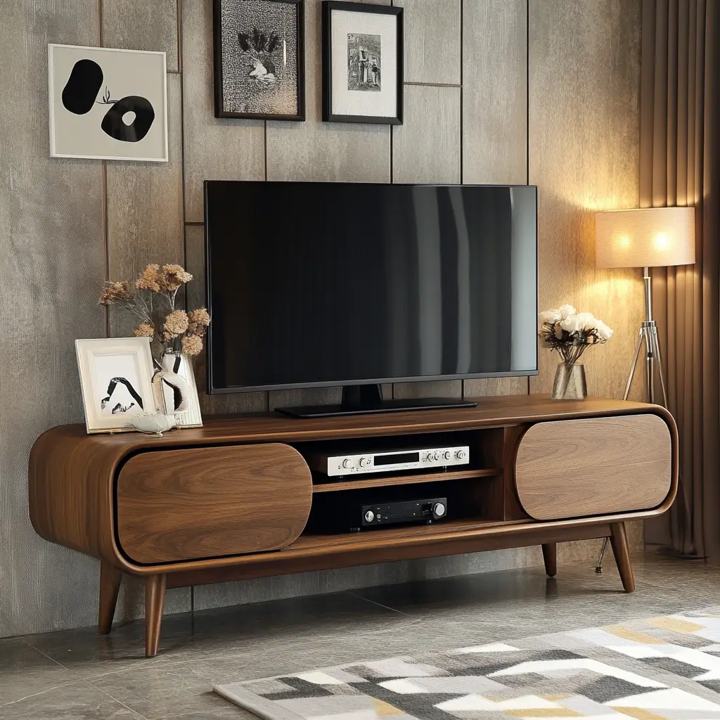 Mid-Century Modern Console