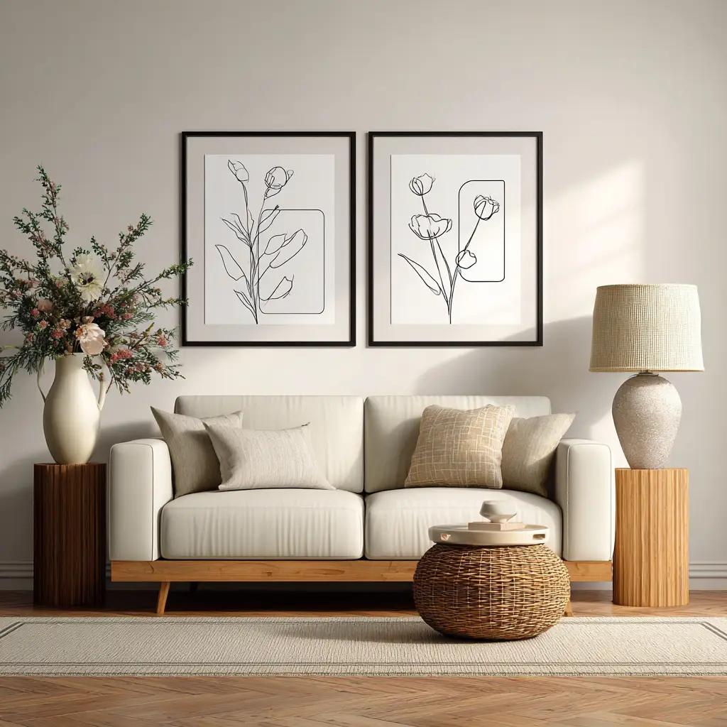 Minimalist Line Drawings