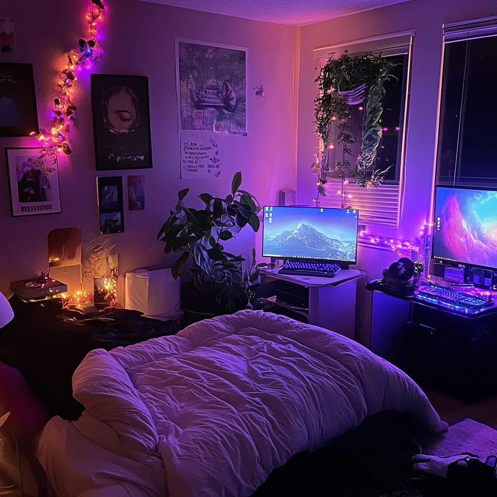 Mood Lighting with Lamps