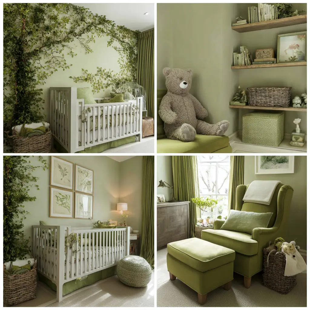Nature-Inspired Green Tones