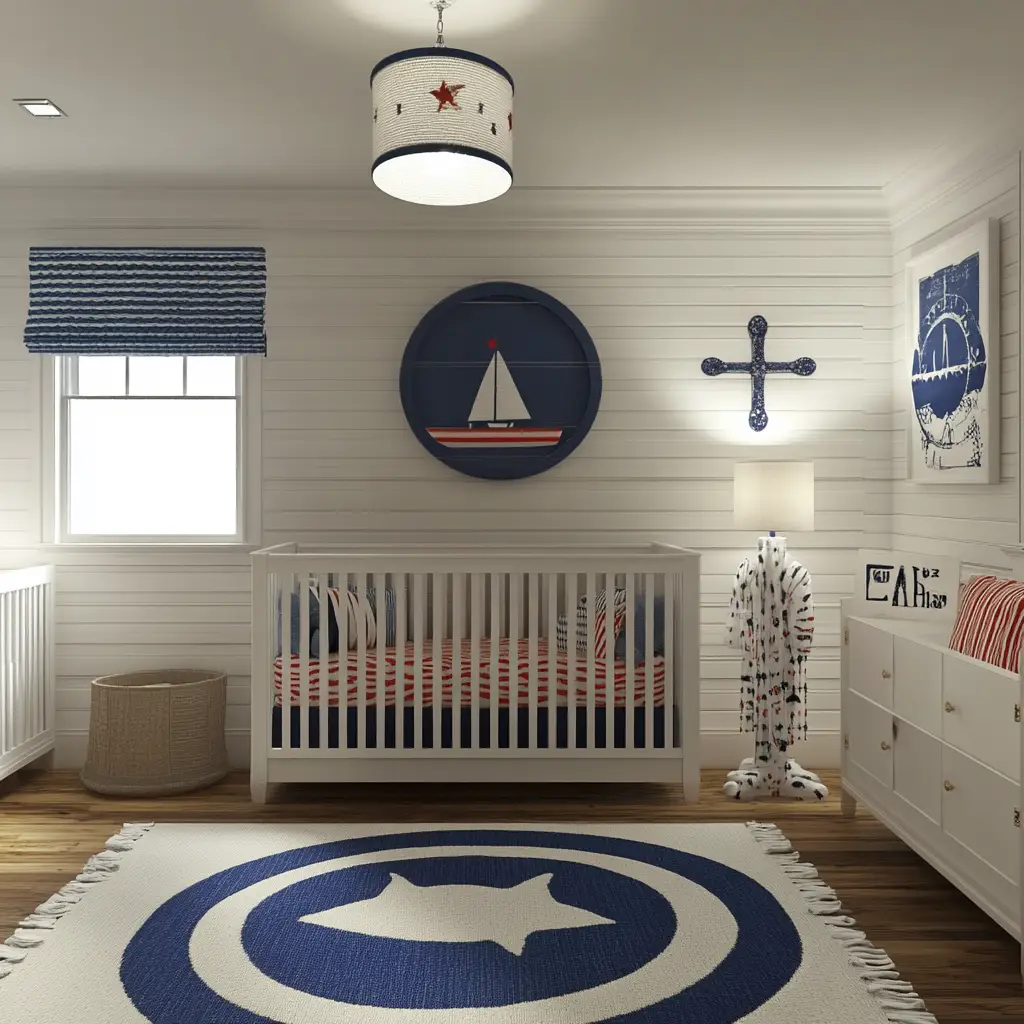 Nautical Baby Room