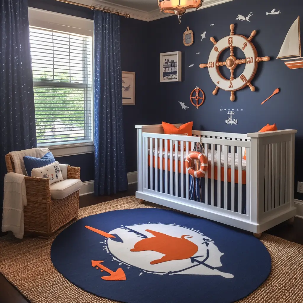 Nautical-Inspired Nursery