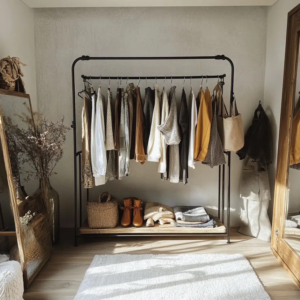 Open Clothing Rack