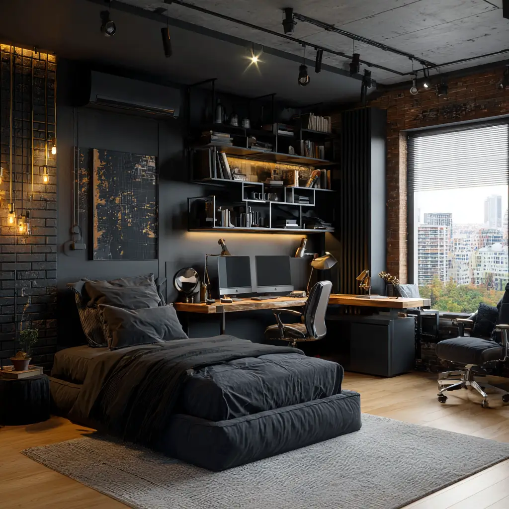 Opt for an All-Black Theme
