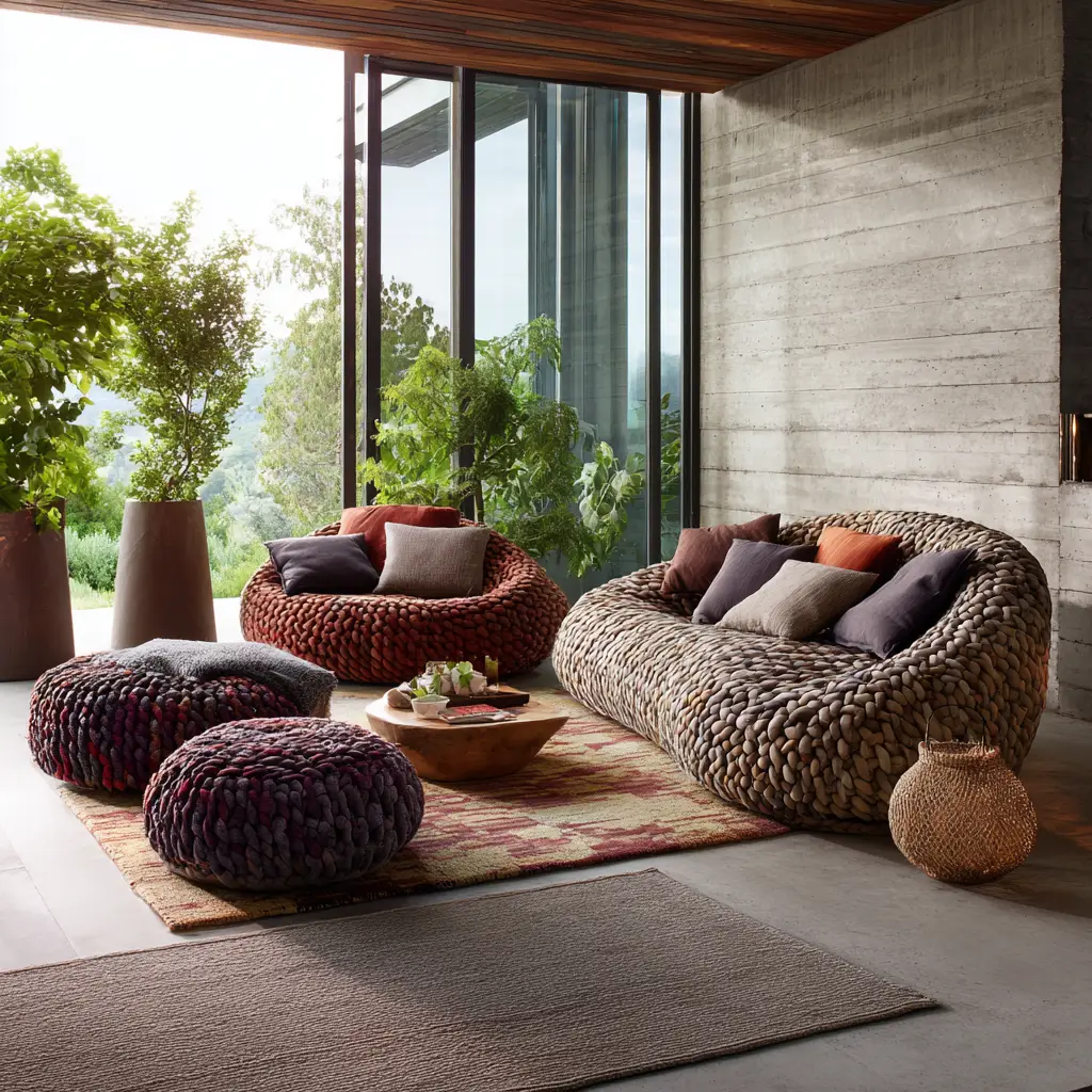 Outdoor-Inspired Sofa for Indoor Chill