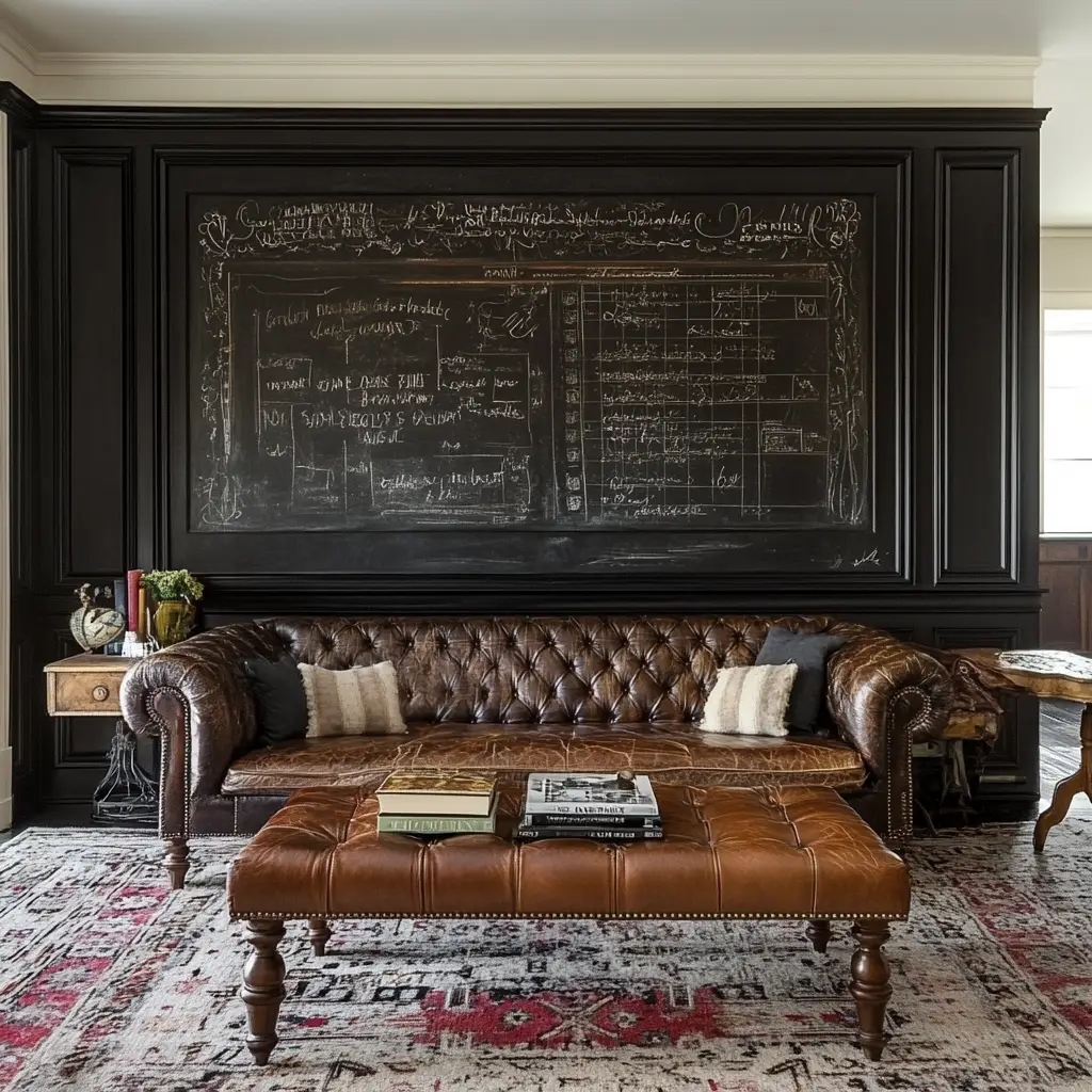 Oversized Chalkboards or Corkboards