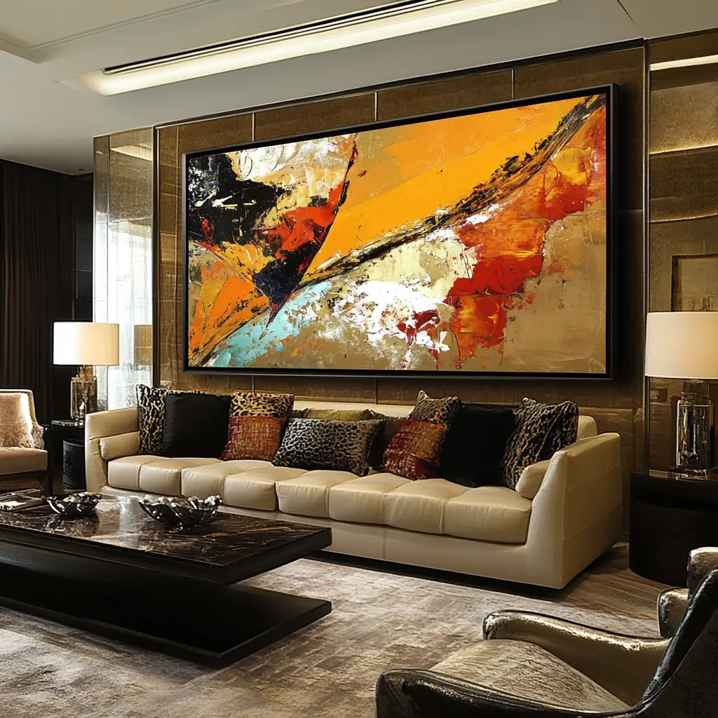 Oversized Framed Artwork