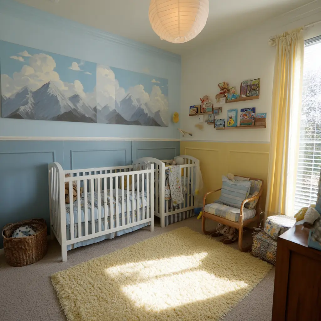 Paint Half-and-Half Walls