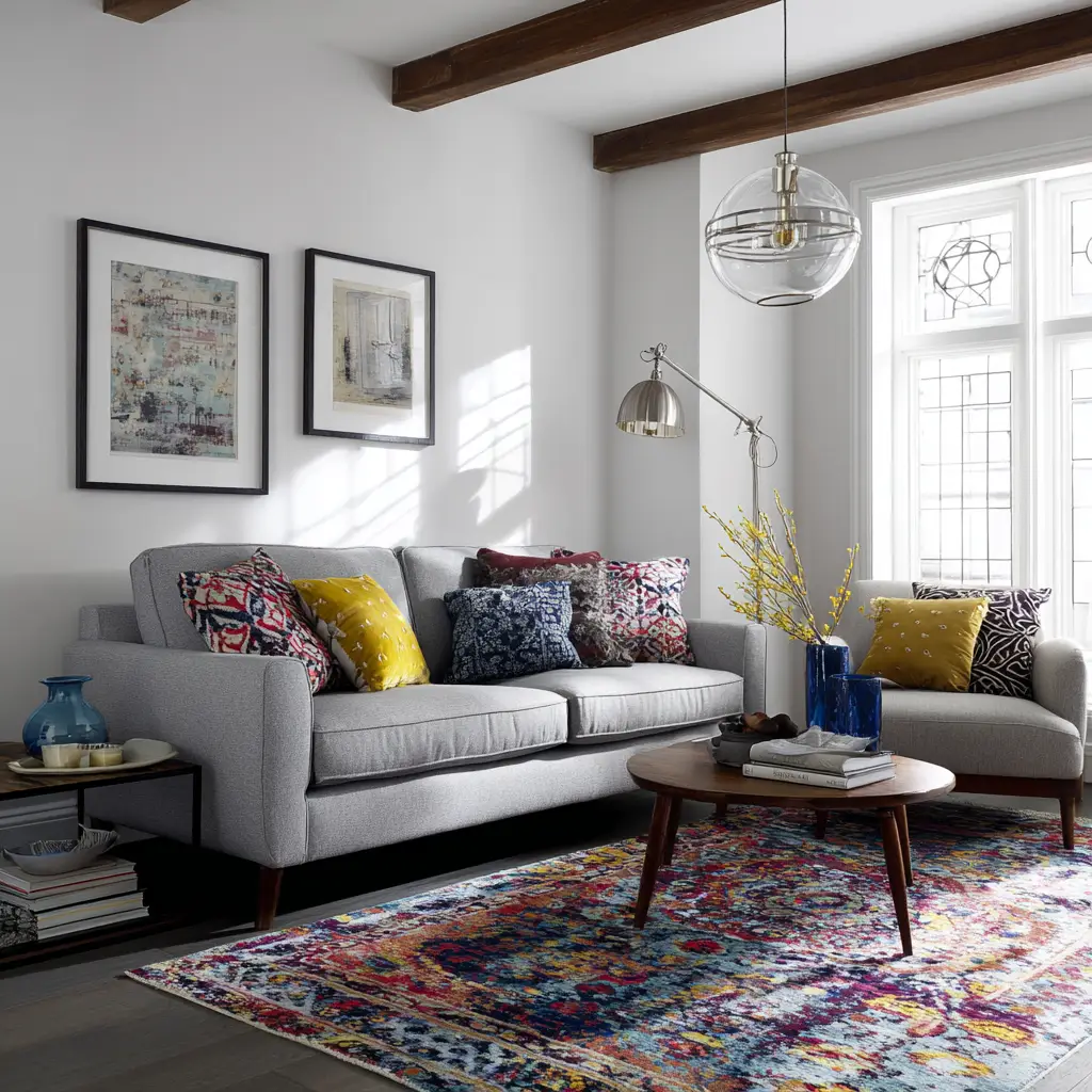 Pair with a Statement Rug