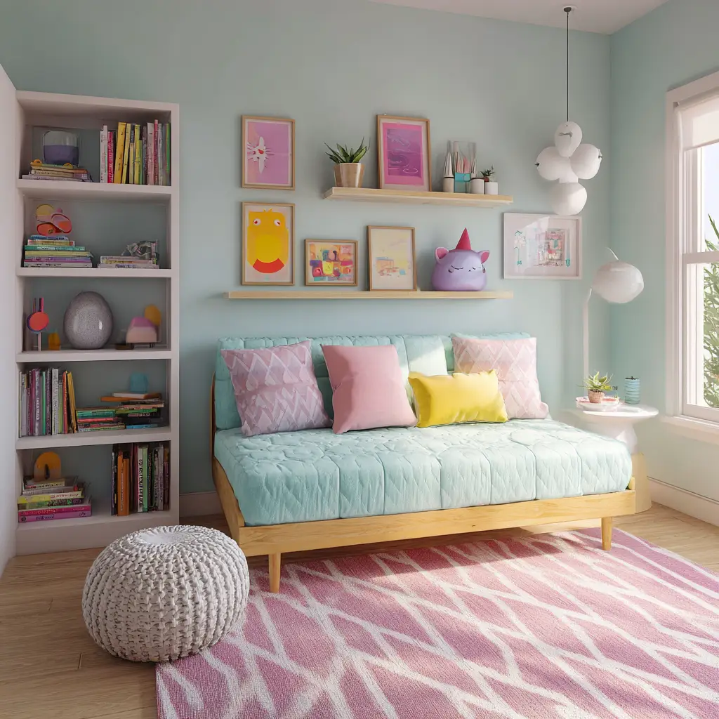 Pastel-Themed Comfort Zone