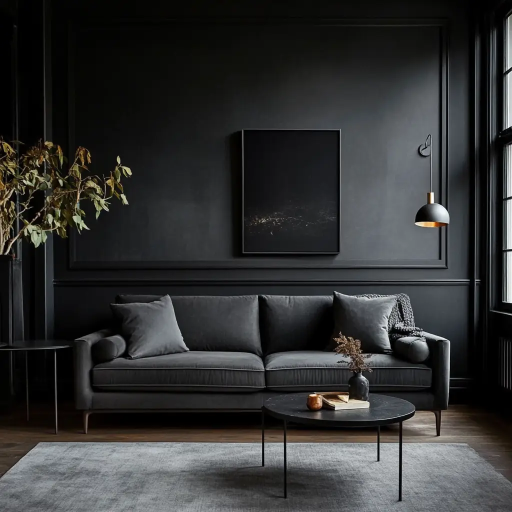 Place Against a Dark Wall for Moody Depth