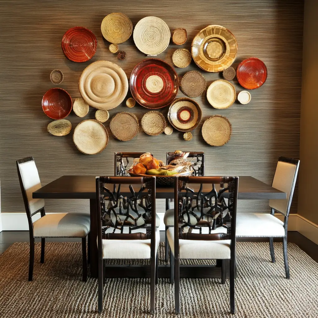 Plate Wall Display