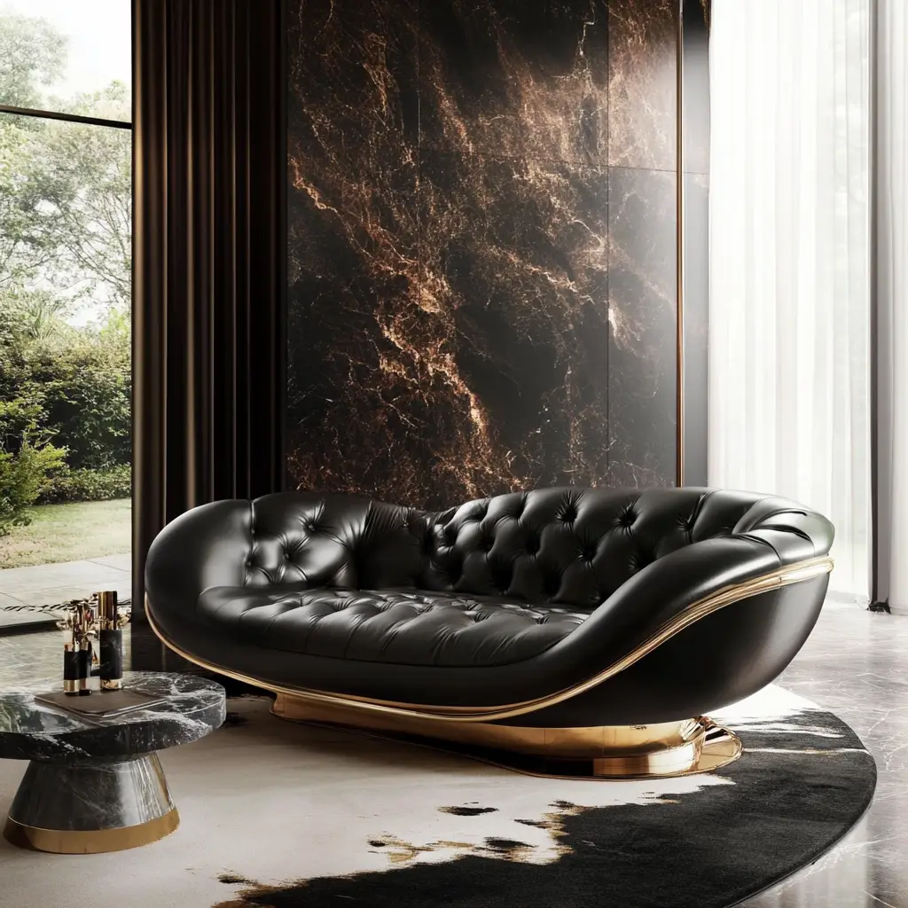 Reclining Leather with a Luxe Twist
