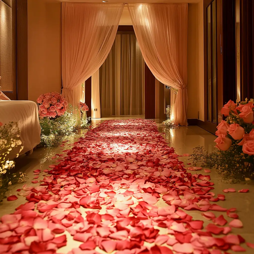 Rose Petal Pathway