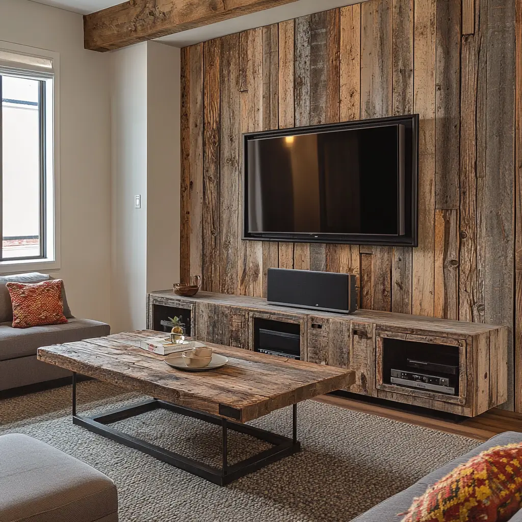 Rustic Charm with Reclaimed Wood