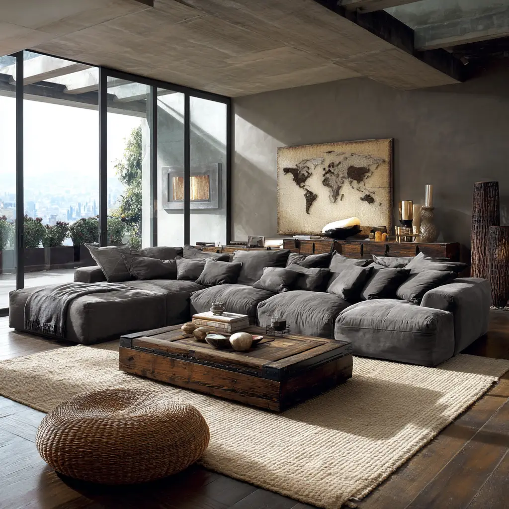Sectional Sofa for Family Gatherings