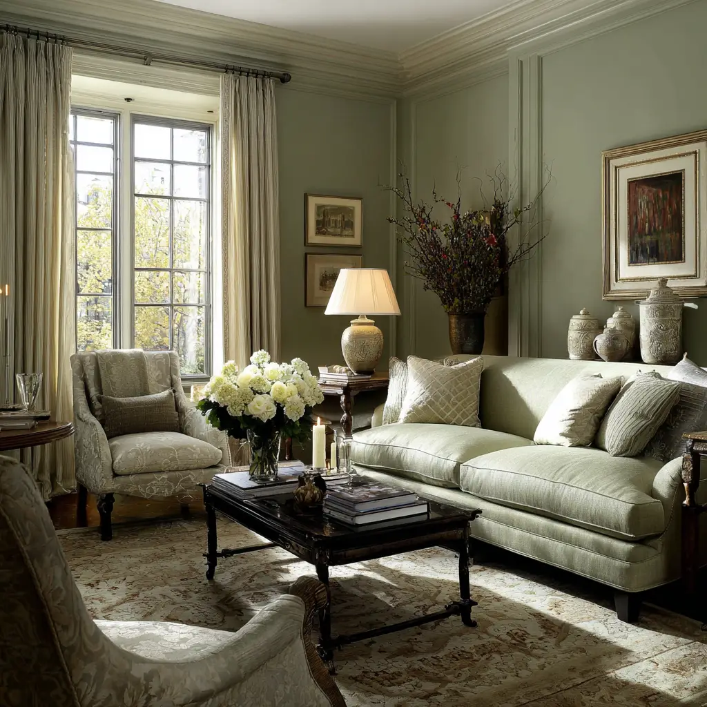 Soft Sage Green