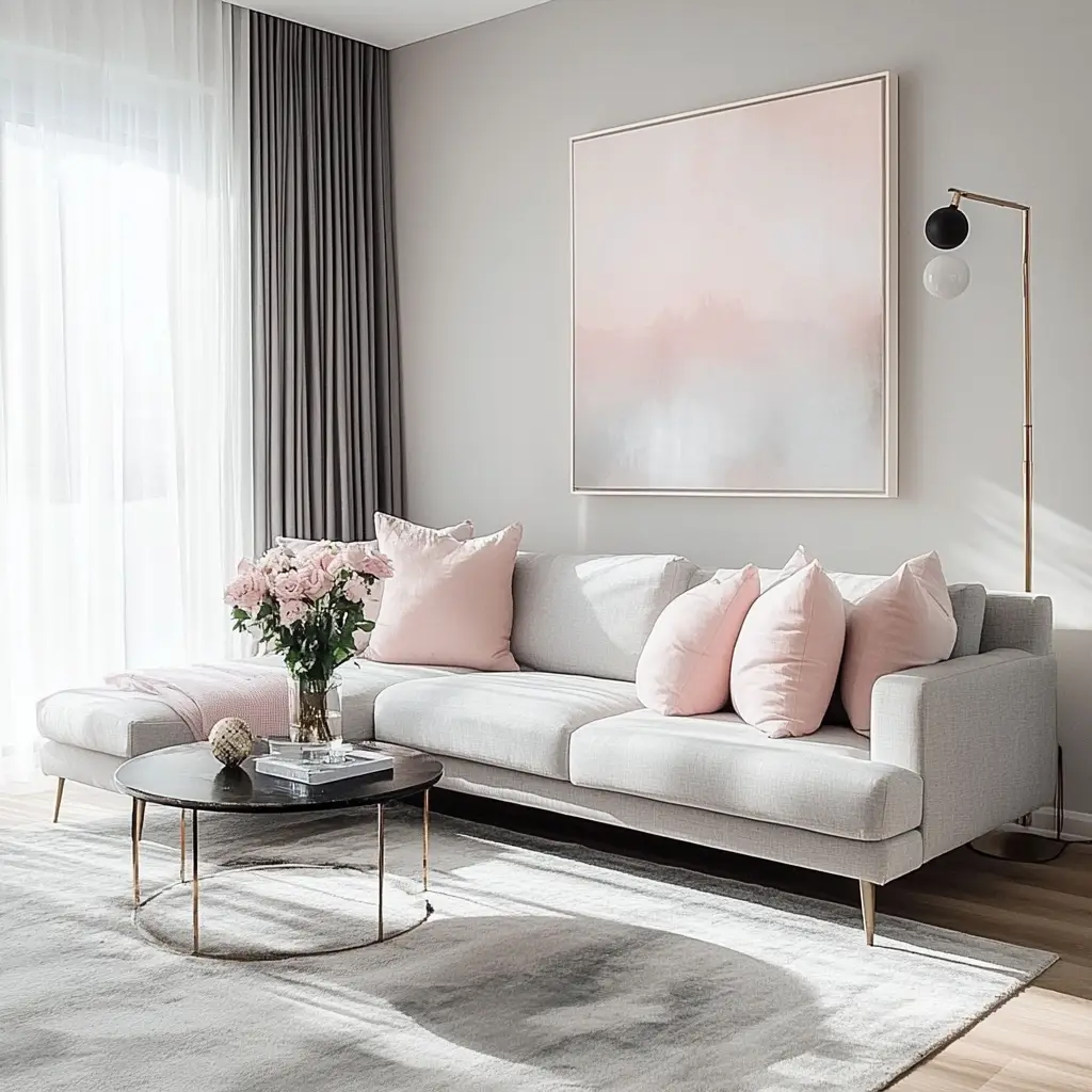 Soften the Room With Blush Pink
