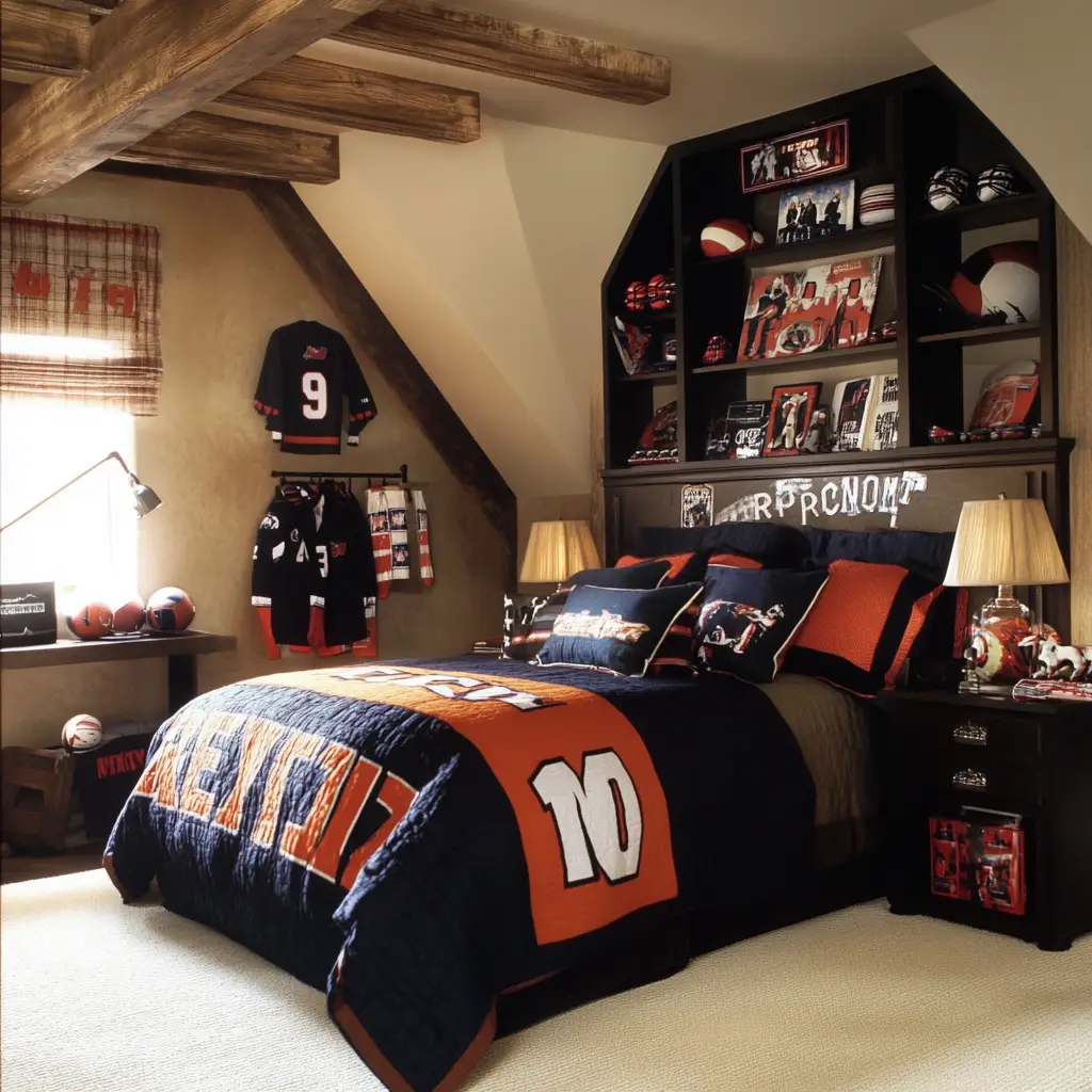 Sports-Themed Room