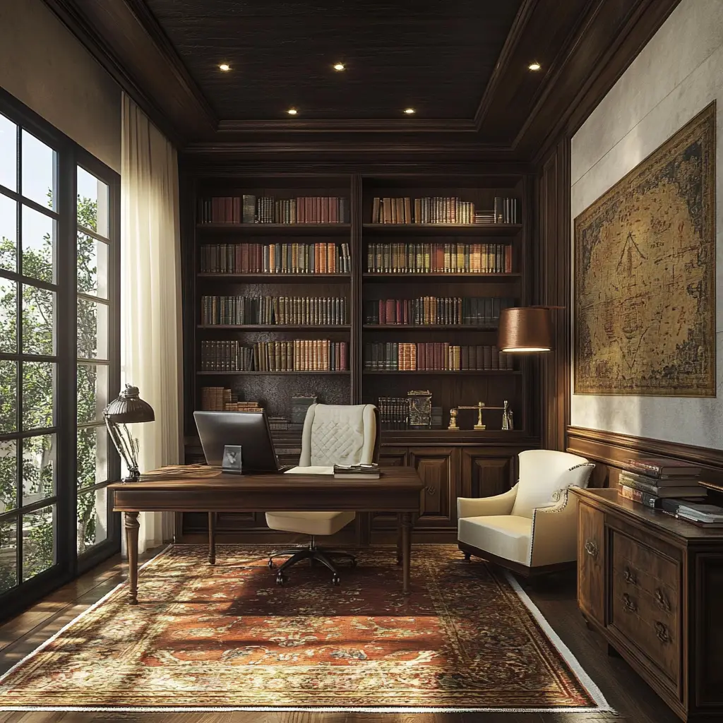 Study with Vintage Flair