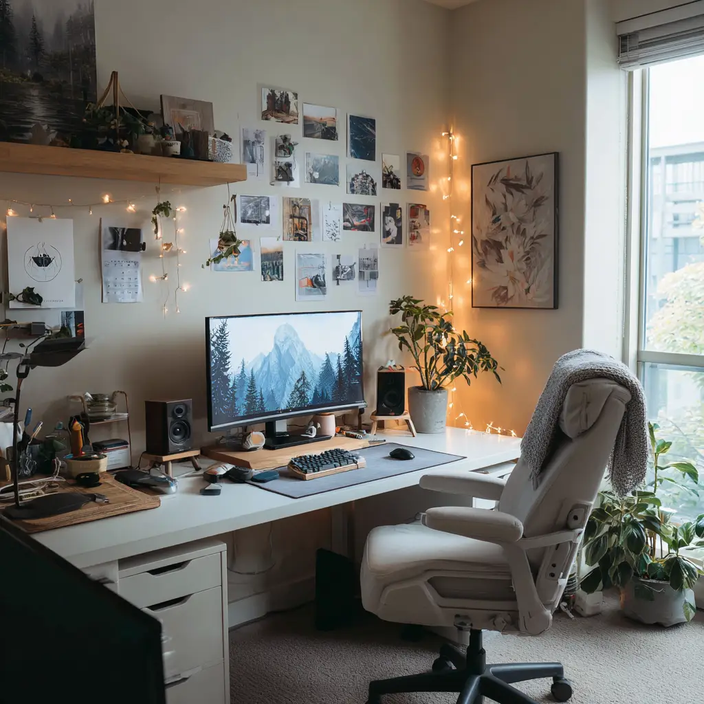Style a Minimalist Desk Setup
