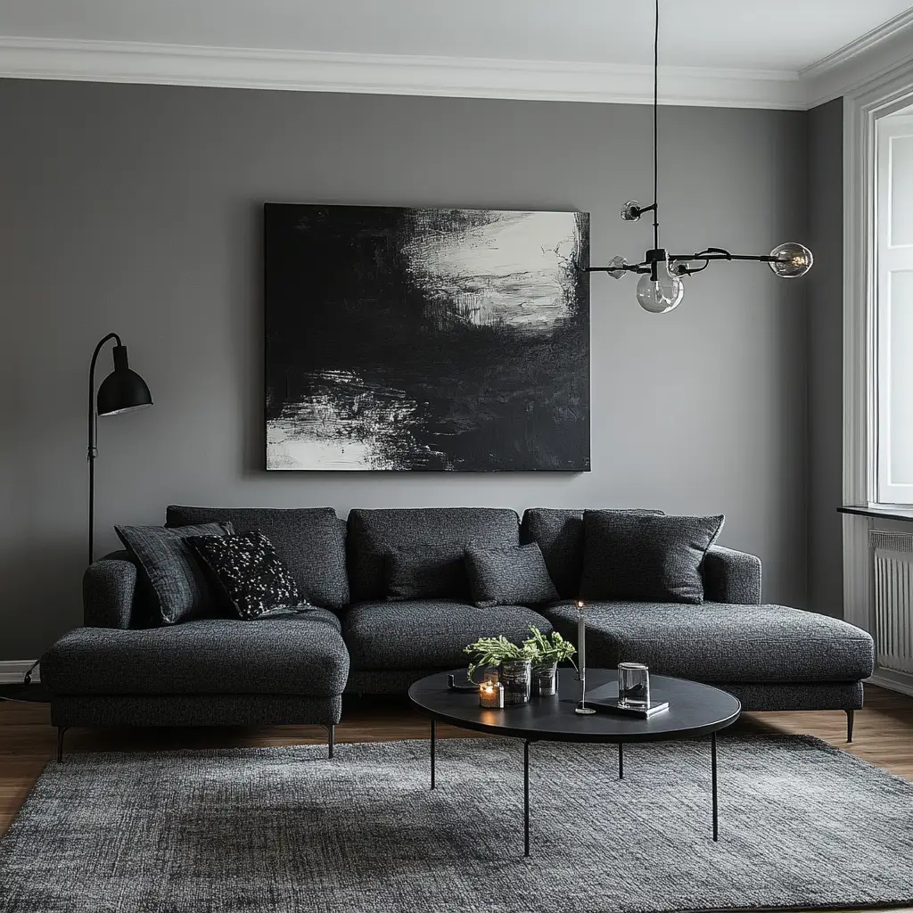 Style with Black and White Artwork