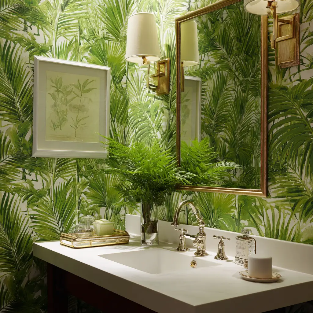Tropical Palm Patterns
