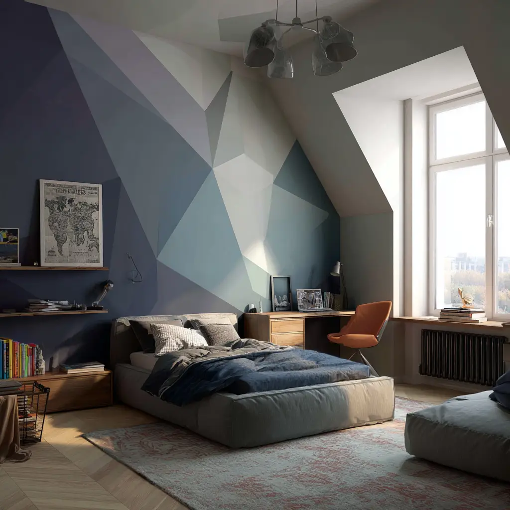Try Geometric Wall Designs