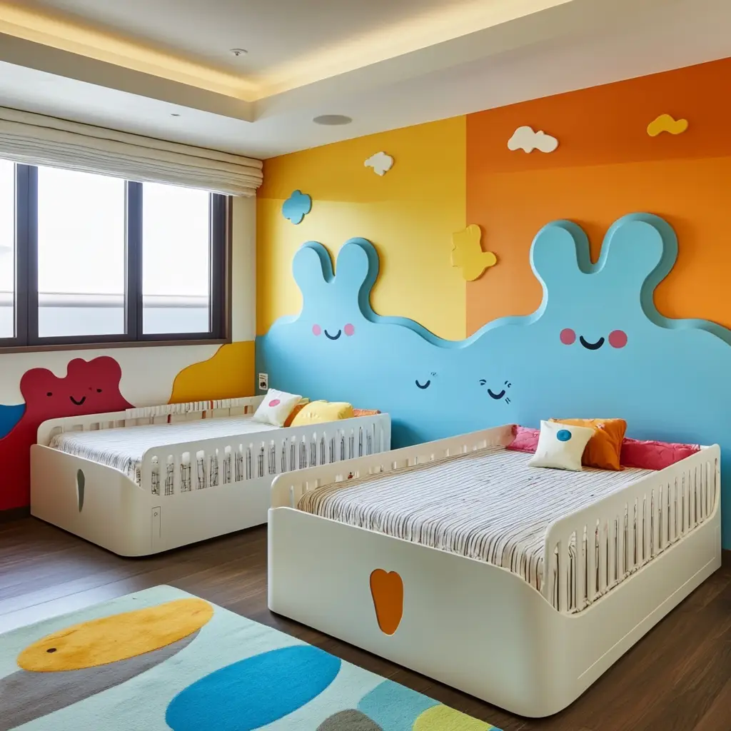 Twin Baby Room