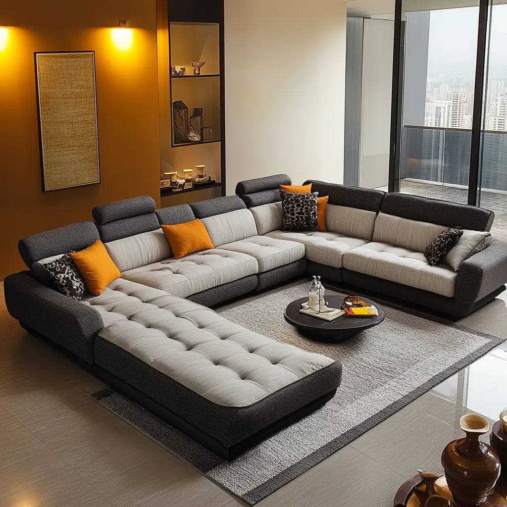 Two-Tone Sectional