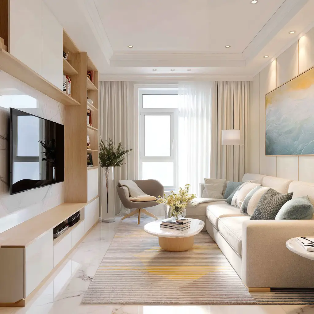 Use Light Colors to Open Up the Space
