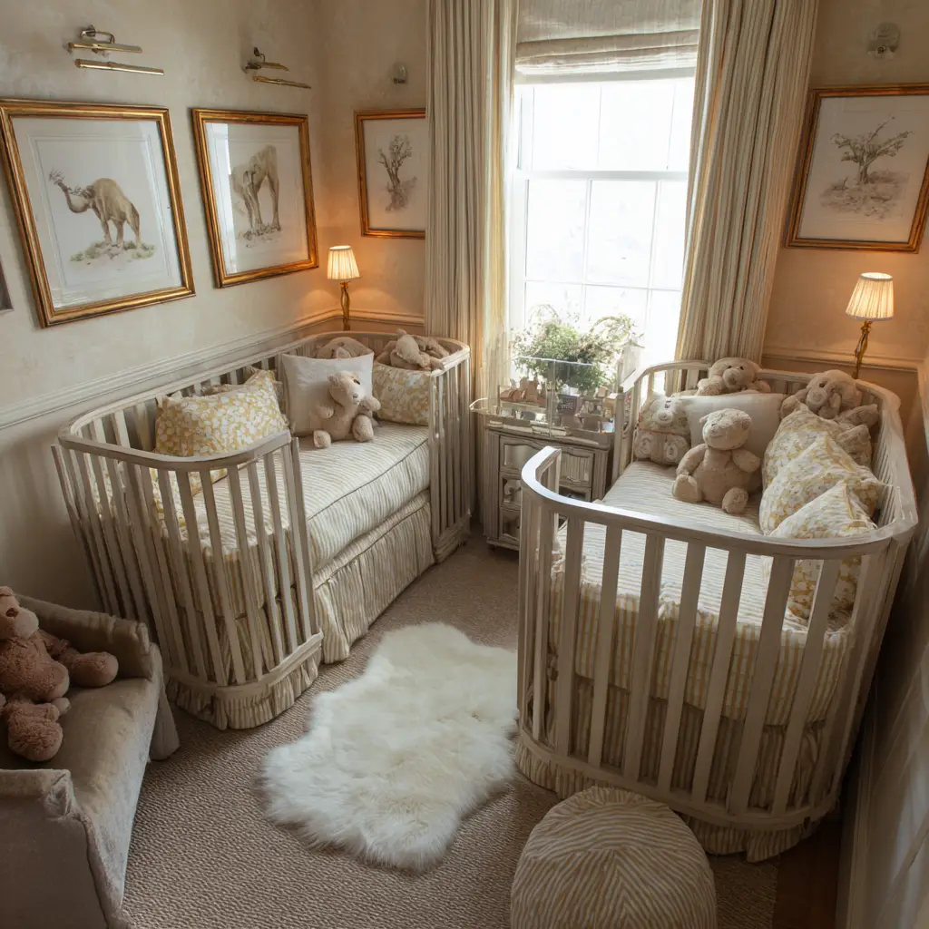 Use Matching Cribs for Balance