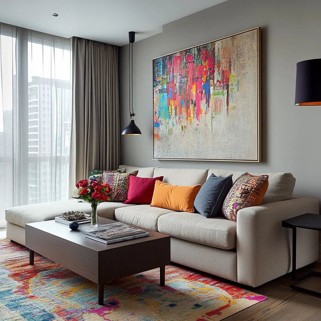 Use Neutral Tones with Pops of Color