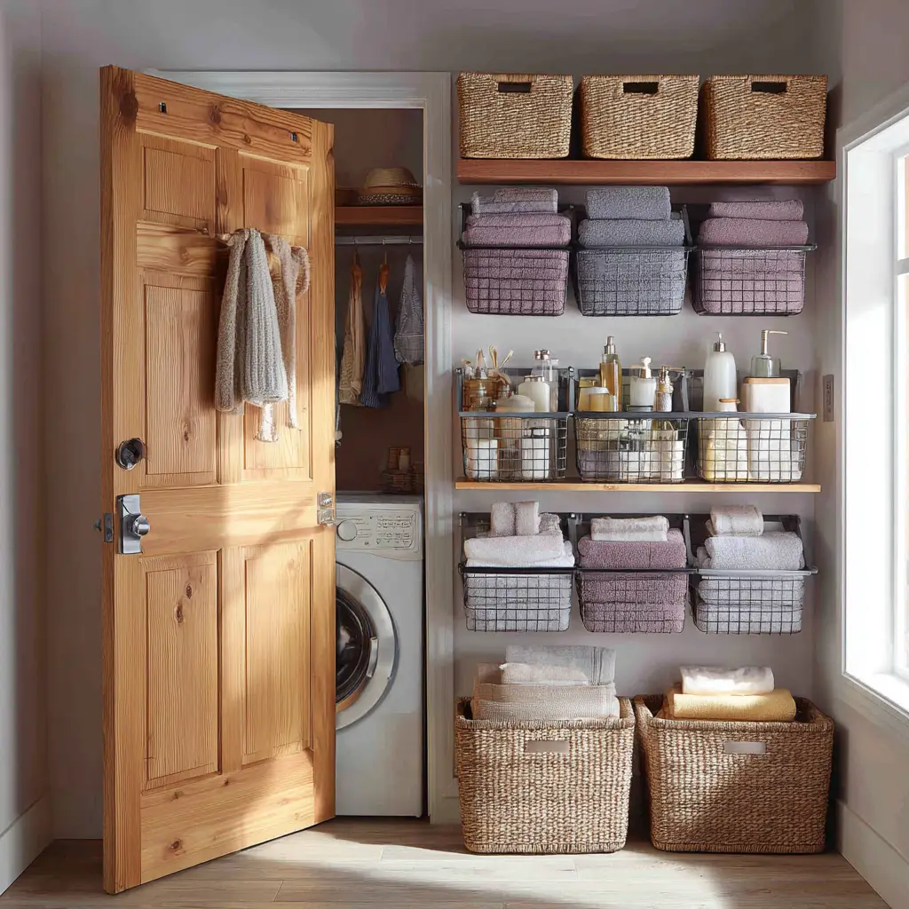Use Over-the-Door Organizers