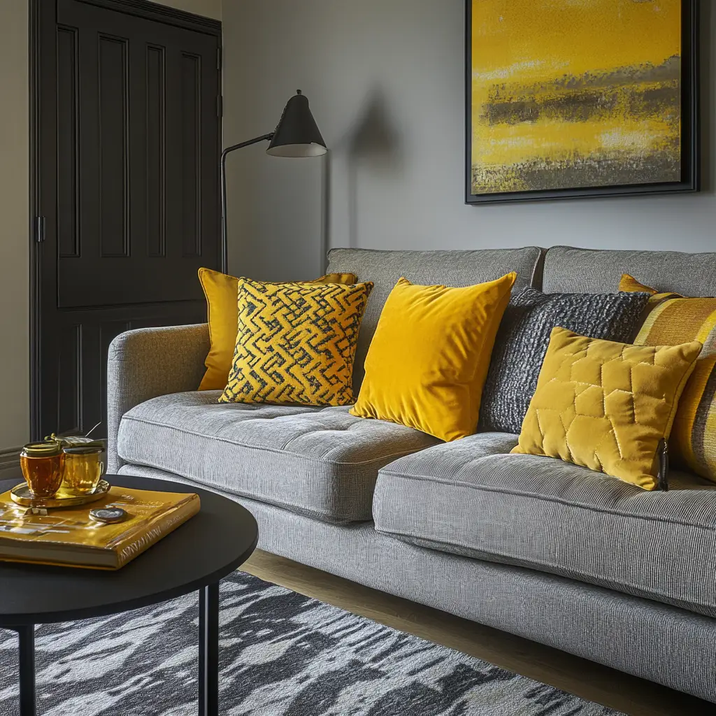 Use Pops of Mustard Yellow