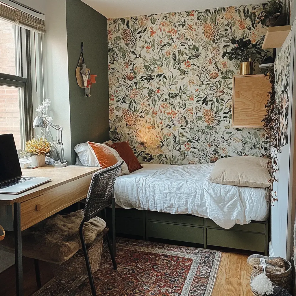 Use Removable Wallpaper or Wall Decals